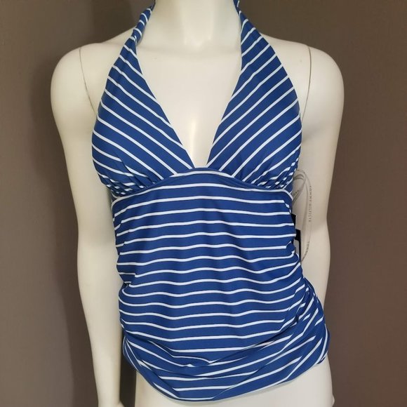 Tommy Hilfiger Tankini Tops Gulf Halter Tankini Top Size Small - Picture 2 of 8